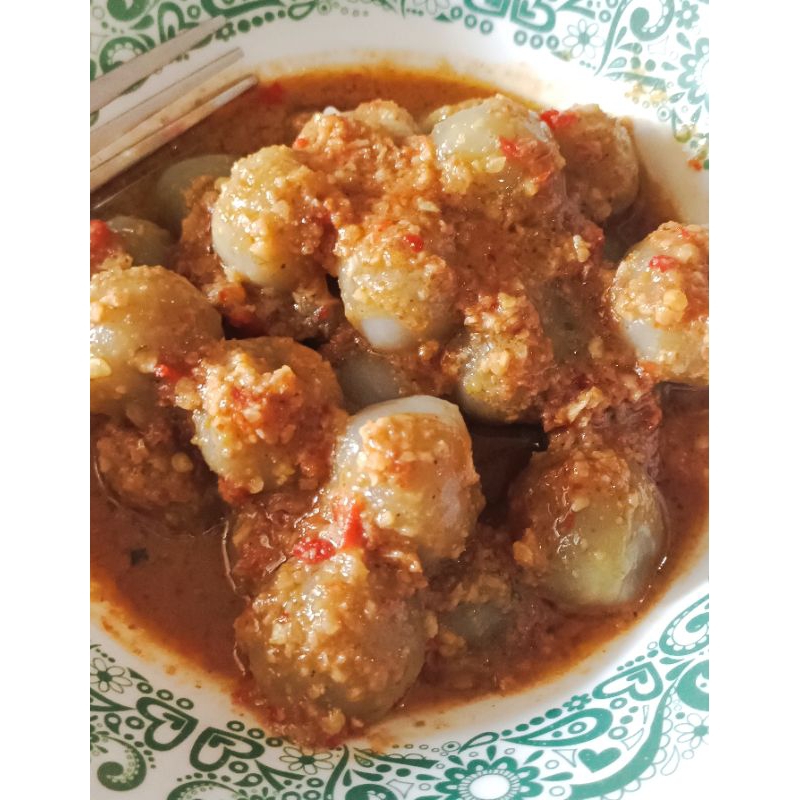 

Cilok Polos Bumbu kacang/Taican Isi 50pcs