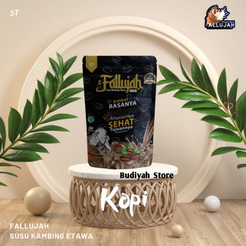 

Susu Kambing Etawa Bubuk Fallujah Rasa Kopi 500 gr