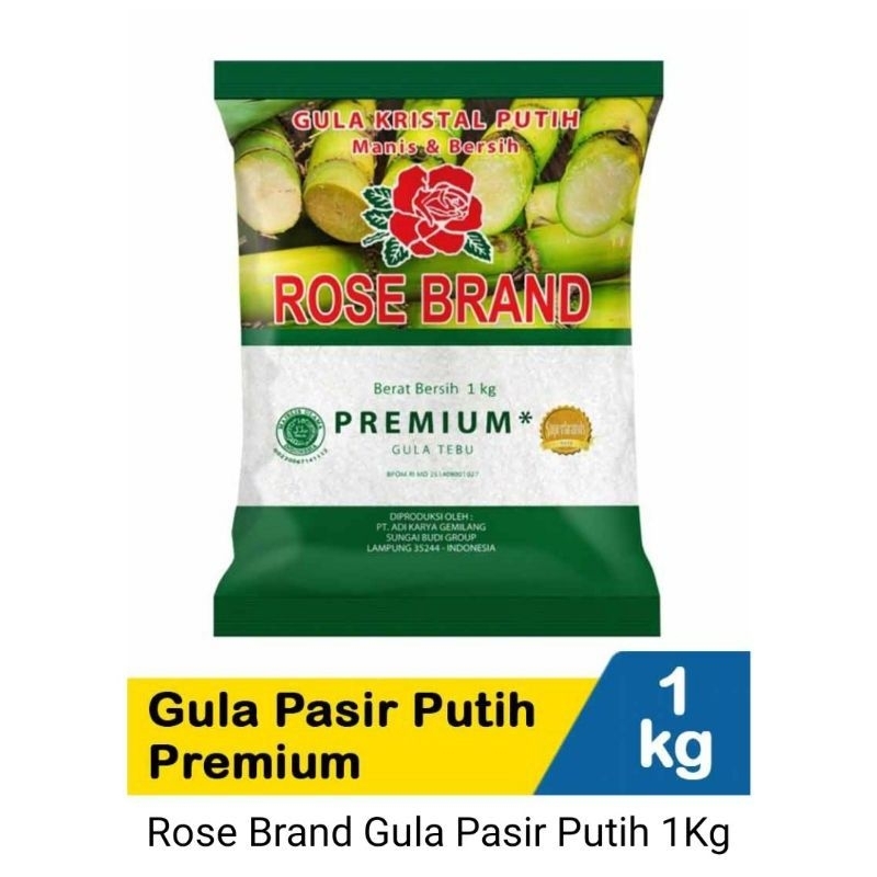 

Gula ROSE BRAND kemasan 1Kg