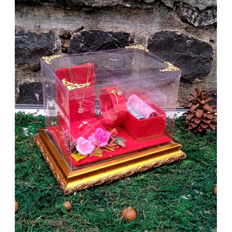 KOTAK HANTARAN SESERAHAN MAS KAWIN KOMPLIT FULL SET