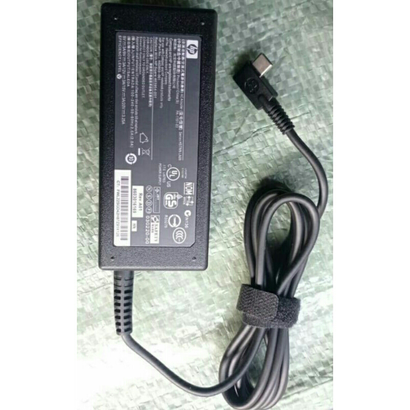 Adaptor Charger Laptop HP Spectre X360 Pro X2 612 TPN 65W Type C
