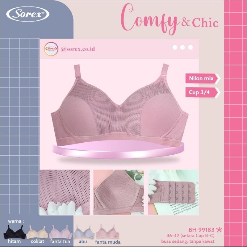 BH SOREX Tanpa Kawat || 99183