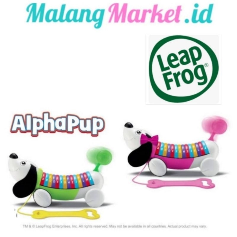 Leapfrog AlphaPup Leapfrog Alphabet Leapfrog Puppy Mainan Piano Alfabet Piano Alphabet