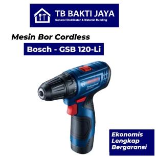 Mesin Bor Baterai / Bor Cordless Drill Bosch GSB-120 Li
