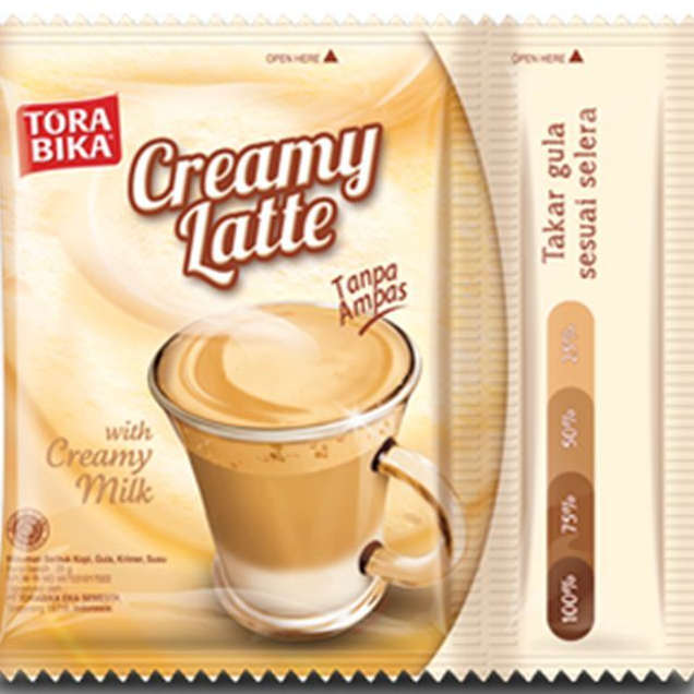 

Kopi TORABIKA Creamy Latte Sachet 25gr