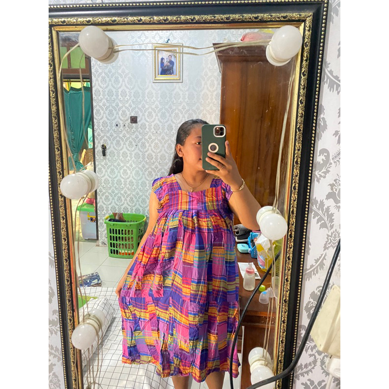 Daster sambung kain perca NON OBRAS DEFECT