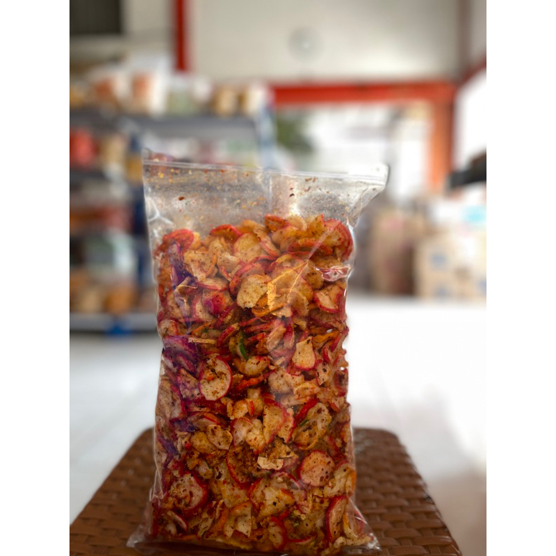 

krupuk seblak kencur bantet 1kg CK