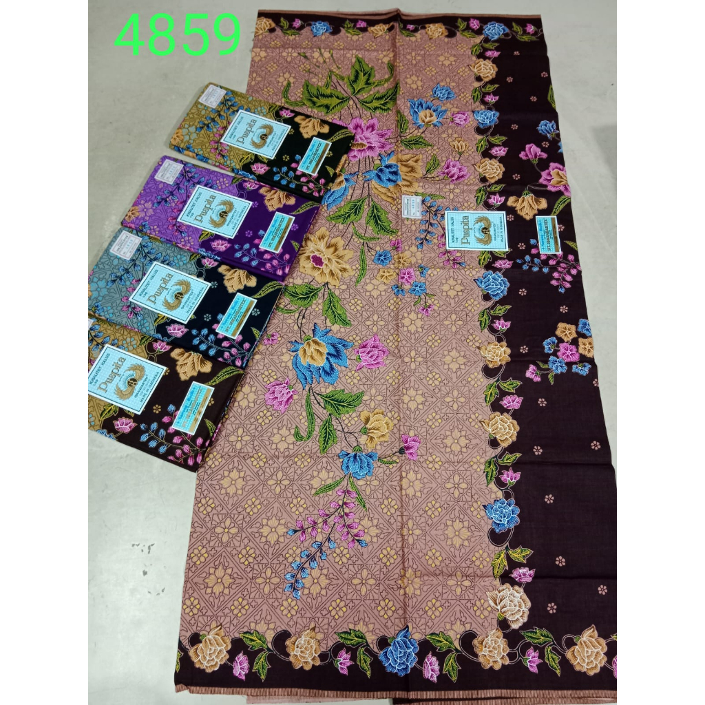 SARUNG BATIK WANITA MOTIF BUNGA ENCIM SARUNG MADURA KAIN PANJANG 4859