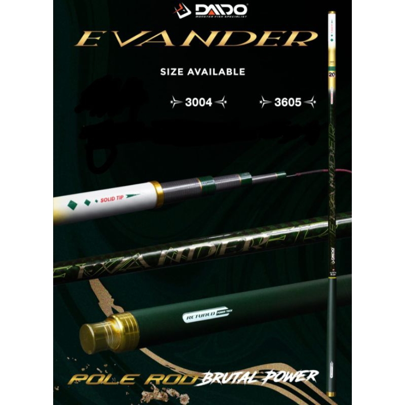 JORAN TEGEK DAIDO EVANDER POLE 450 MAX DRAG 20 KG