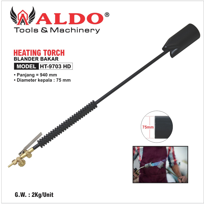 BLANDER BAKAR HEAVY DUTY HT-9703 ALDO