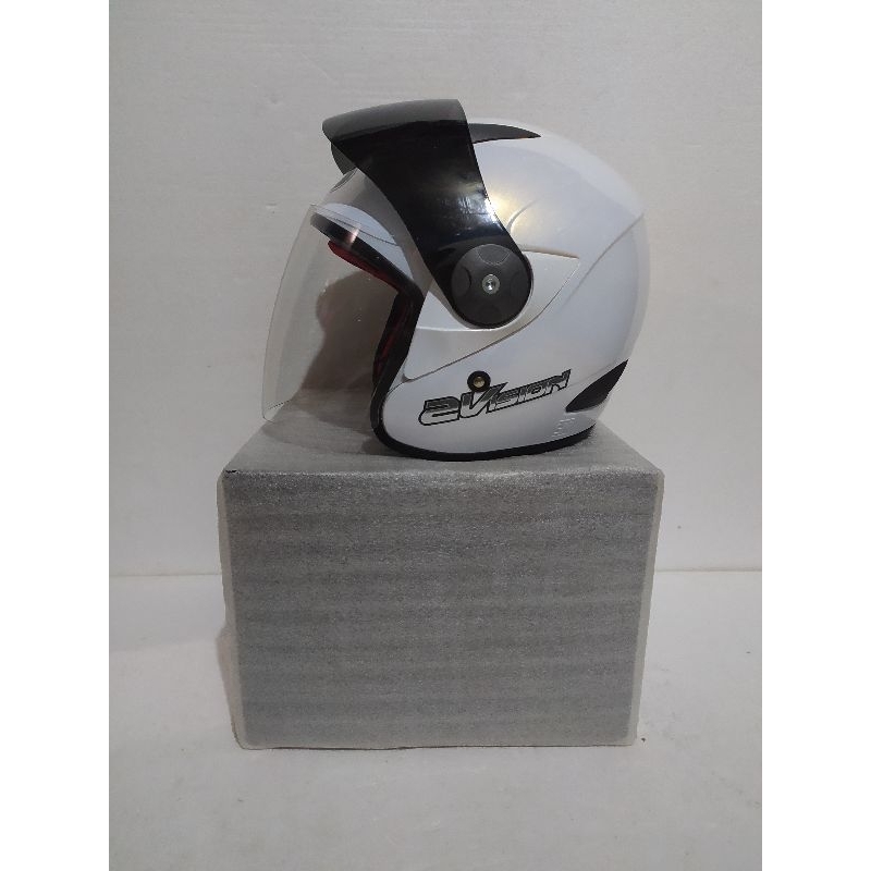 Helm Kyt 2vision putih/white second/bekas mulus like new