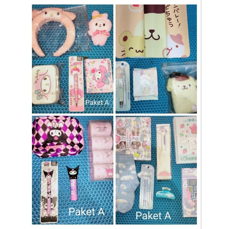

Paketan Sanrio lucu gemas
