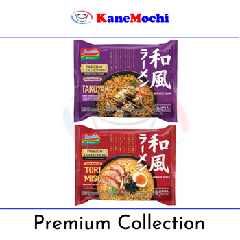 Indomie Premium Collection - Takoyaki Goreng & Ramen Kuah Miso