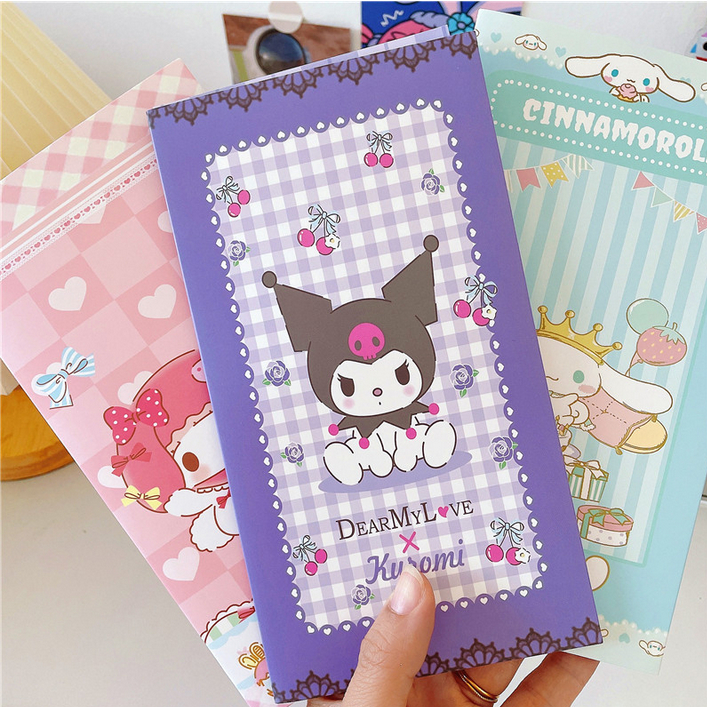 

Sanrio Family Kuromi Melody Cinnamon STICKER SET SANRIO 10 IN 1