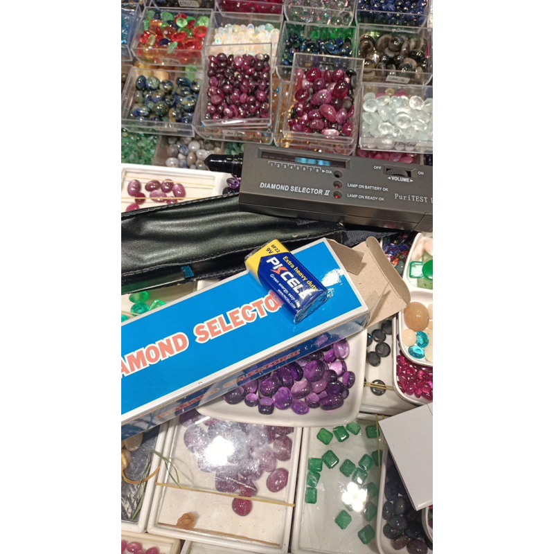 DIAMOND SELECTOR original alat tes kekerasan batu permata dan keaslian berlian