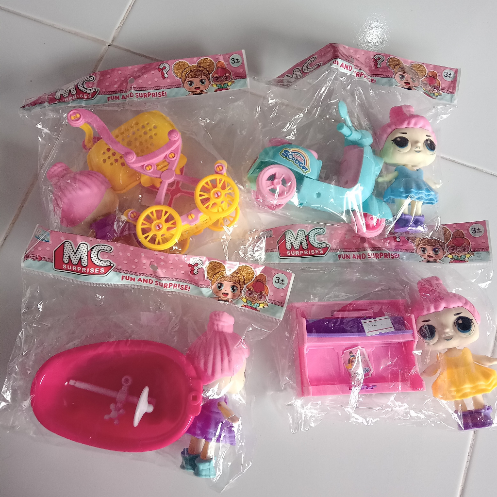 mainan anak LOL surprise mini bervariasi