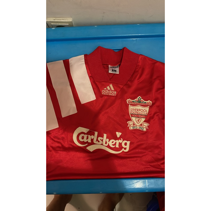 obral retro jersey liverpool home 92 baju bola liverpool home 92