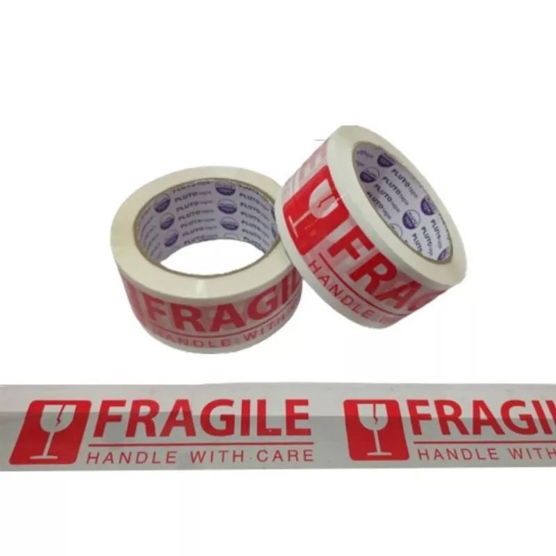 

Lakban Fragile 60 Yard untuk Pekingan Barang jngan di banting