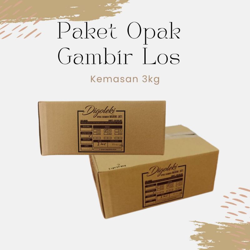 

PAKET OPAK GAMBIR LOS JAJANAN JADOEL 'DIGOLEKI' OPAK GAMBIR MURNI JATI