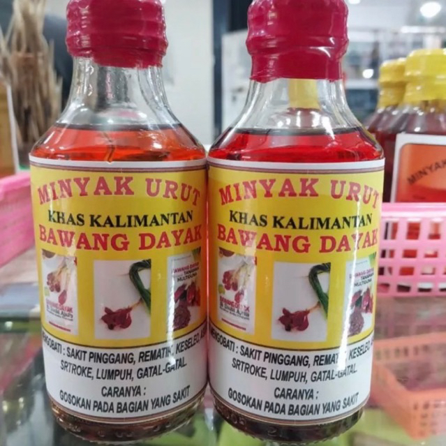 MINYAK URUT BAWANG DAYAK KHAS KALIMANTAN SELATAN AMPUH 100 % ORIGINAL