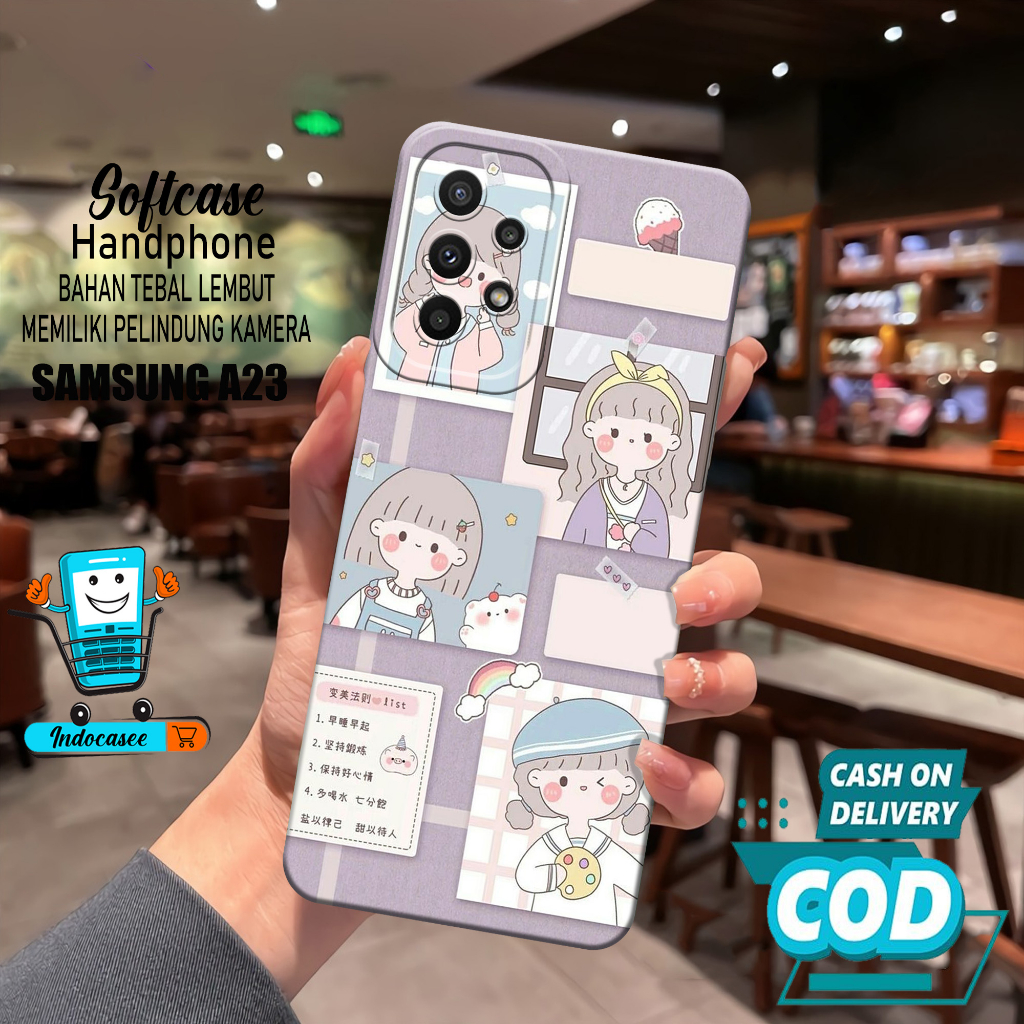 Case Hp SAMSUNG A23 4G/5G Terbaru - Softcase SAMSUNG A23 4G/5G Terbaru - Casing SAMSUNG A23 4G/5G - 