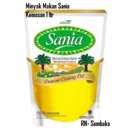 

Minyak Goreng Sania Kemasan 1 ltr