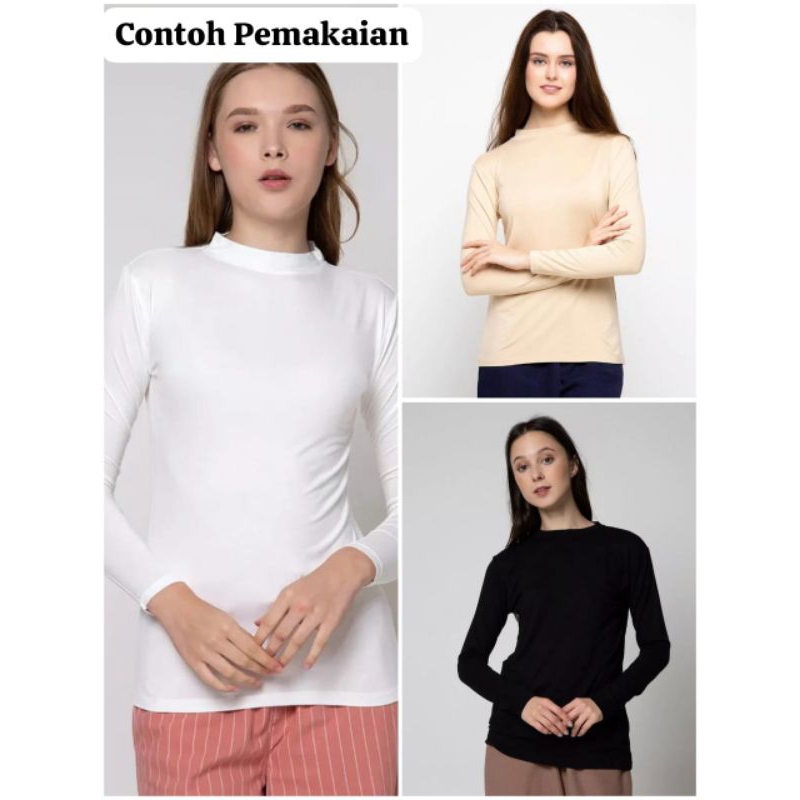 Kaos Panjang Wanita Details Bagus