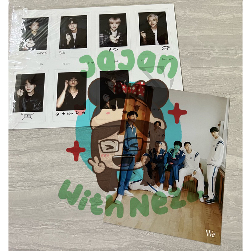 Polaroid OT7 + Postcard BTS SET