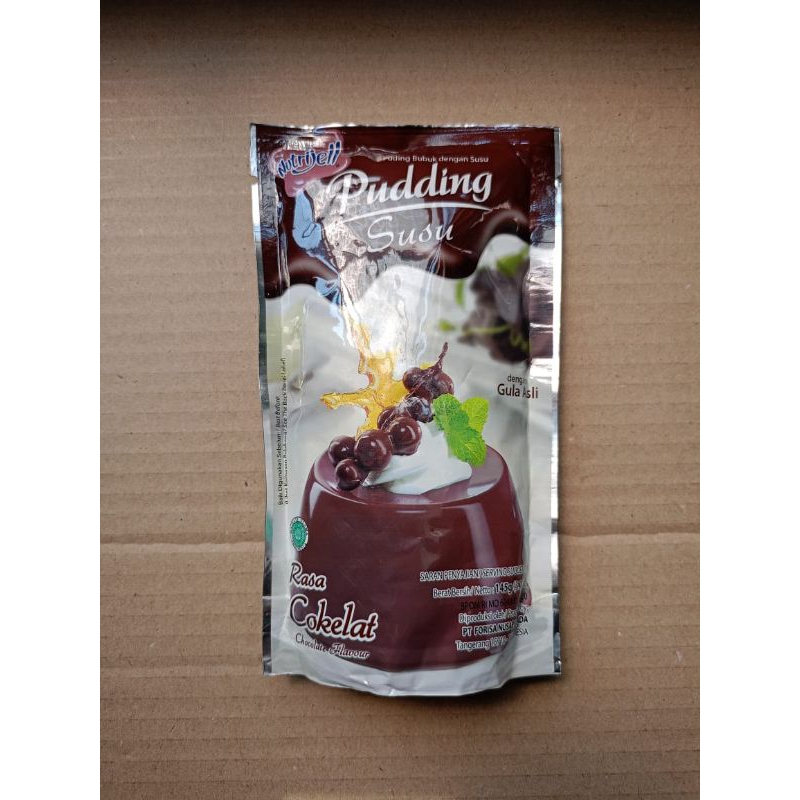 

Nutrijel Puding Susu Rasa Coklat