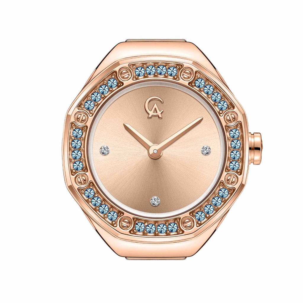 Alexandre Christie ACF2B06 LHBRGLNLB Jam Tangan Cincin Wanita