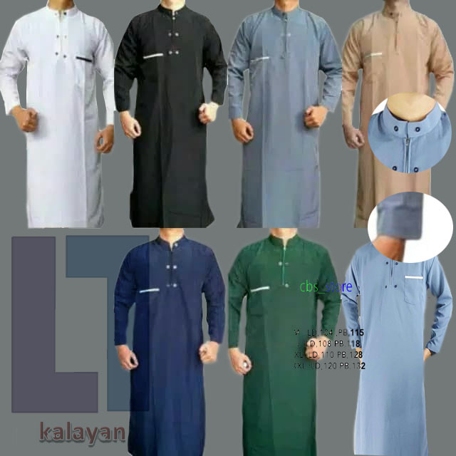 BAHAN PREMIUM / Jubah PriaGamis Pria DewasaJubah Gamis