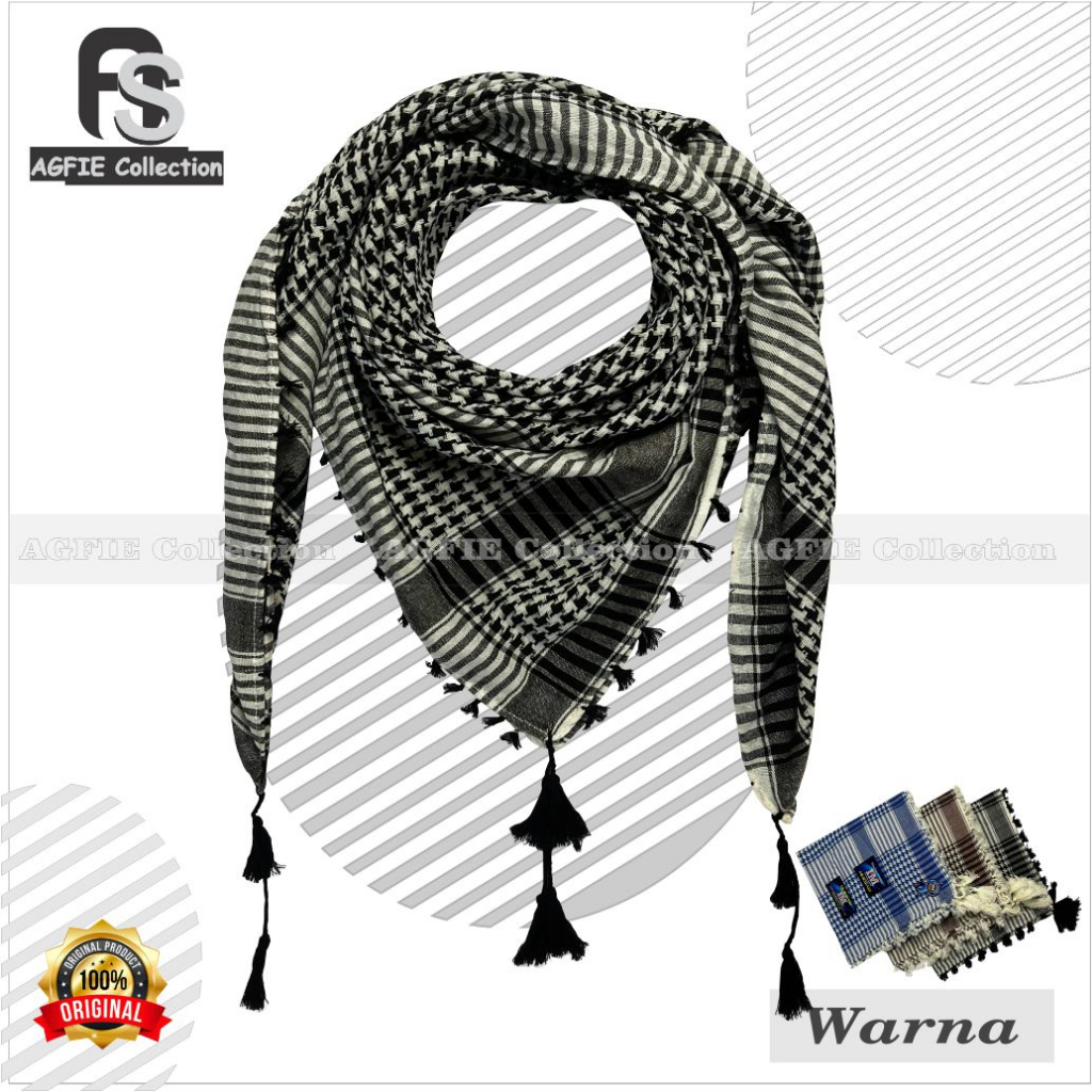 SORBAN TACTICAL SORBAN HAJI SORBAN LATAR PUTIH