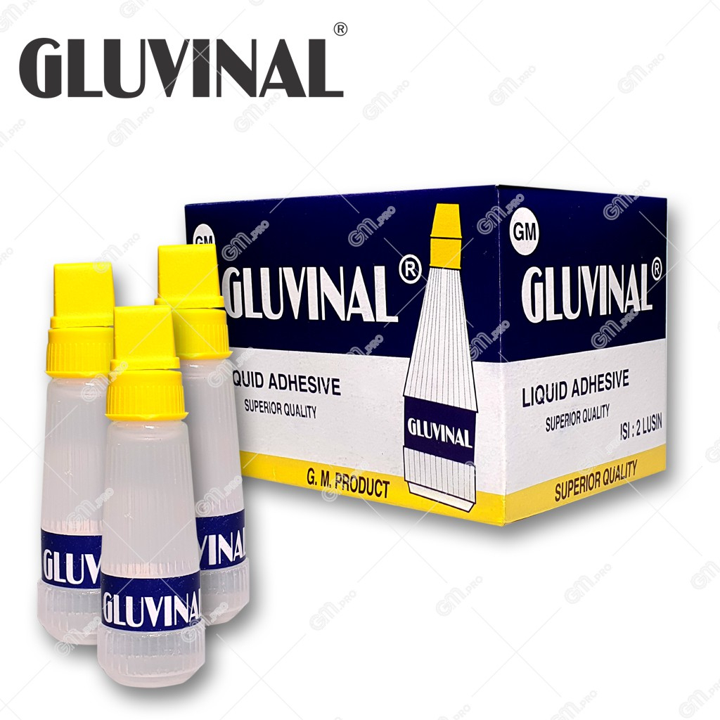 

Lem Kertas Botol Gluvinal