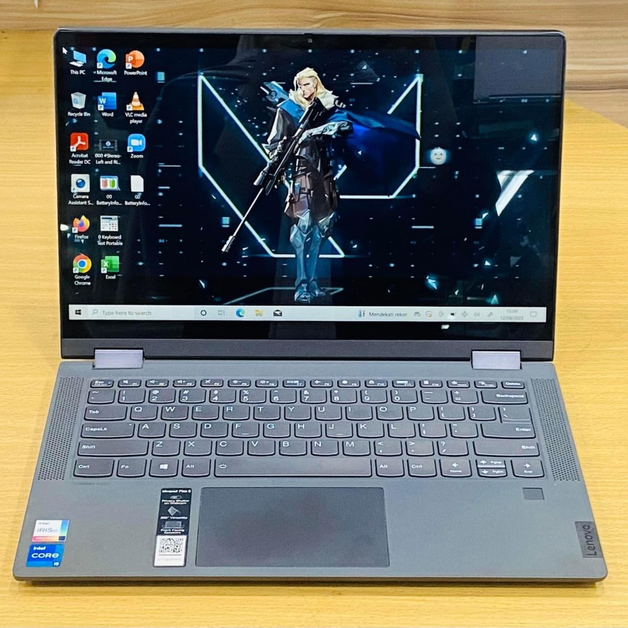 Lenovo Ideapad Flex 5 core i5 gen 11 ram 8gb ssd 256gb Touchreen