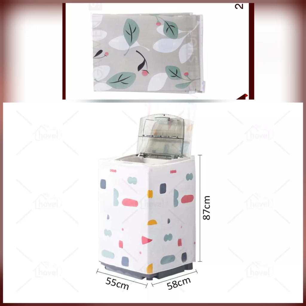 Cover mesin cuci 1 tabung