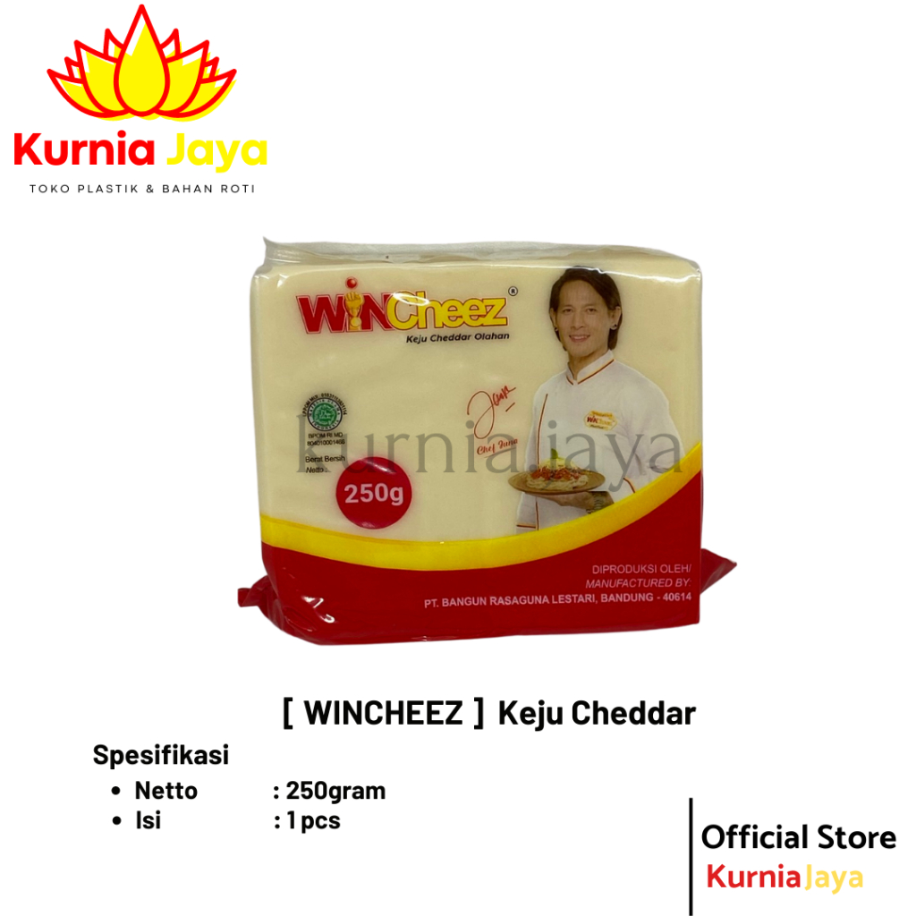 

[ WINCHEEZ ] Keju Cheddar 250 gram