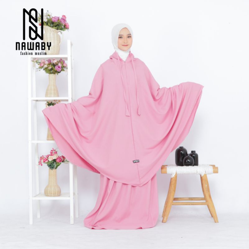 NAWABY - Mukena Traveling Zunaira 2in1 Katun Premium