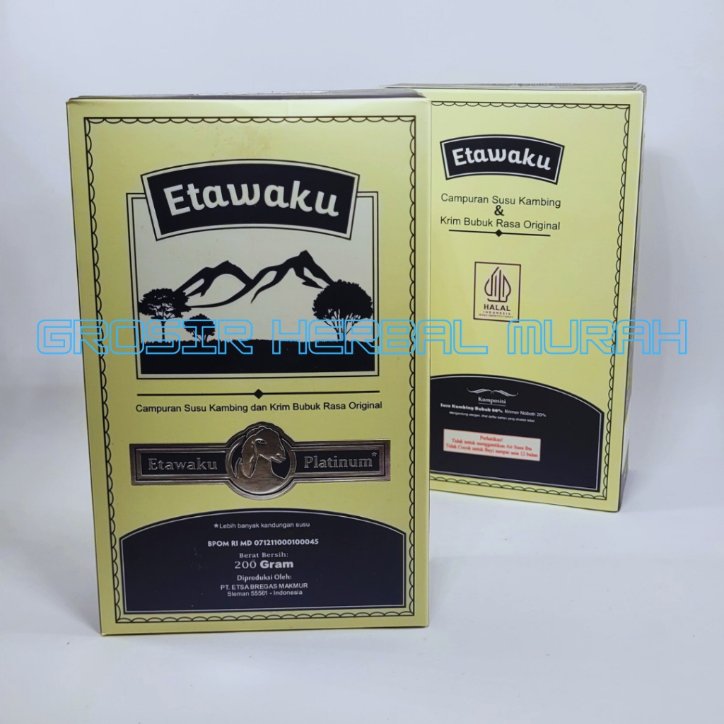 

Susu kambing bubuk etawa etawaku platinum Asli original Harga Promo