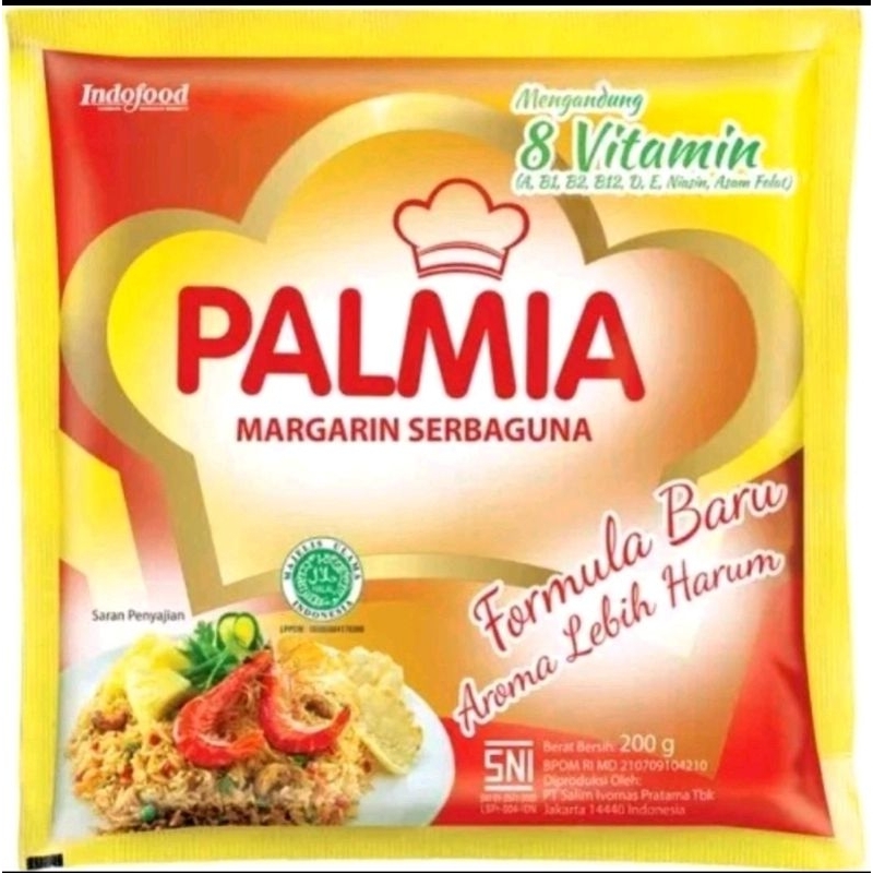 

Margarin Palmia 200gr / Mentega Palmia