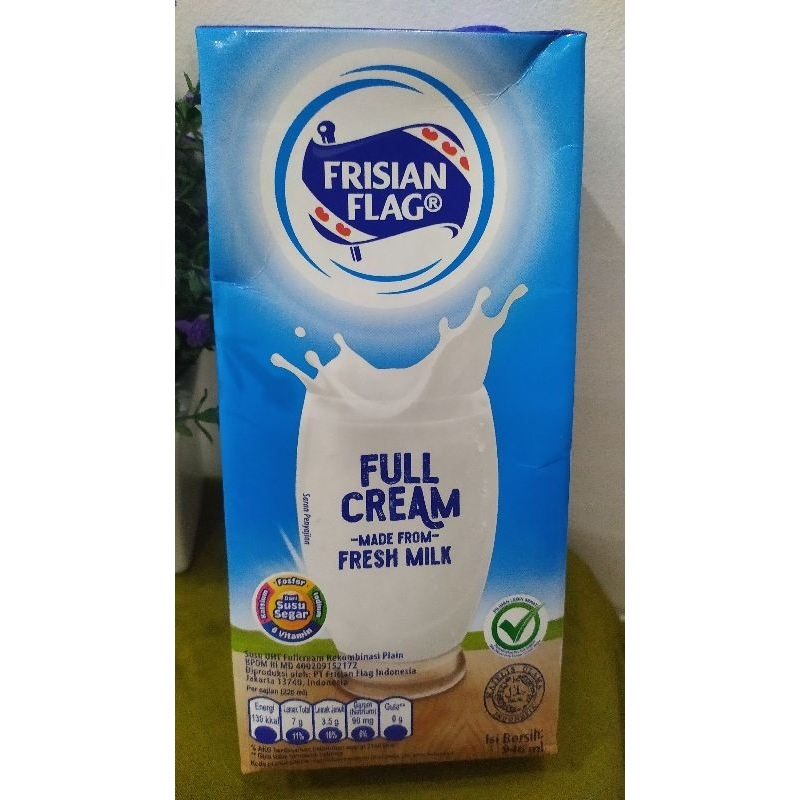 

Susu UHT Full Cream Frisian Flag 946 ml
