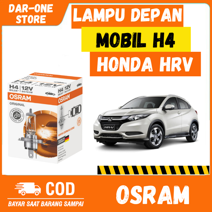LAMPU DEPAN MOBIL H4 HONDA HRV ORIGINAL OSRAM
