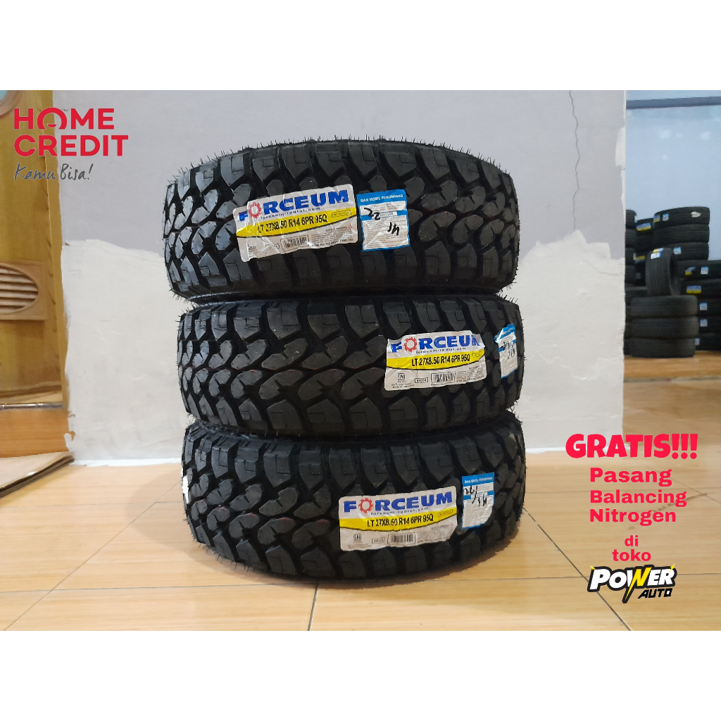 ban luar mobil cangkul 27x8,50 ring 14 termurah linggau awet cocok buat langsir sawit