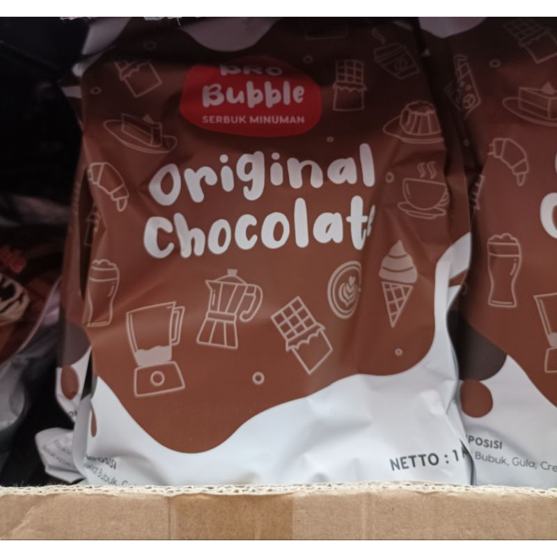 

Bubuk Minuman Bro Bubble Rasa Coklat 1kg