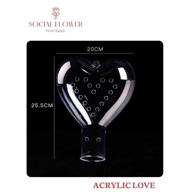 

Arcylic Bunga / Acrylic Love / Flower Acrylic
