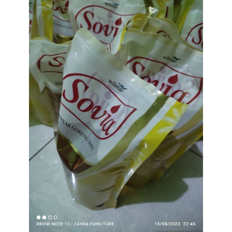 

MINYAK SOVIA 1 LITER DISKON 50%