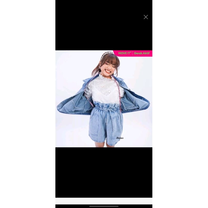 JINISO - Fuji Hot Pants Jeans 443 - 453 MOVE IT [Size 31