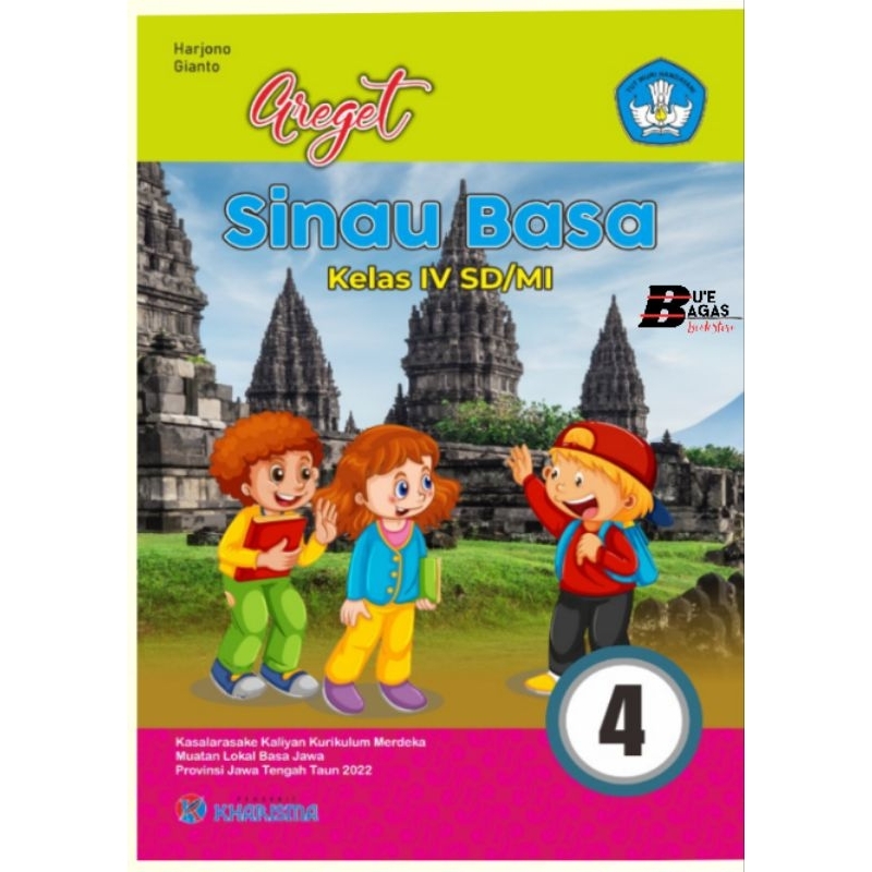 Buku Siswa Bahasa Jawa Greget Sinau Basa Kurikulum Merdeka SD Kelas 4