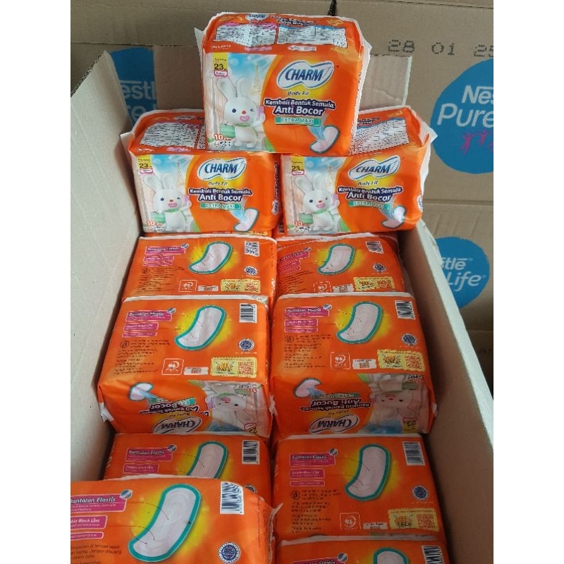 CHARM bodyfit Non Wing isi 10 pads