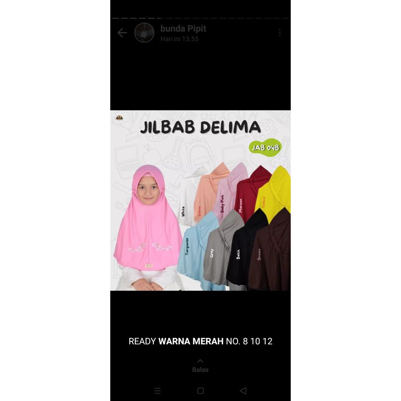 Jilbab Delima