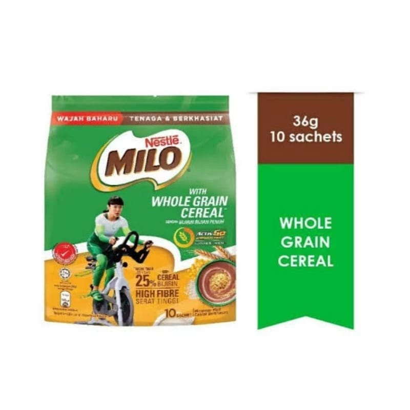 

.Sereal Import | Sepack Milo Activ-Go Whole Grain Sereal Malaysia isi 10 sachet ( ds bgr )